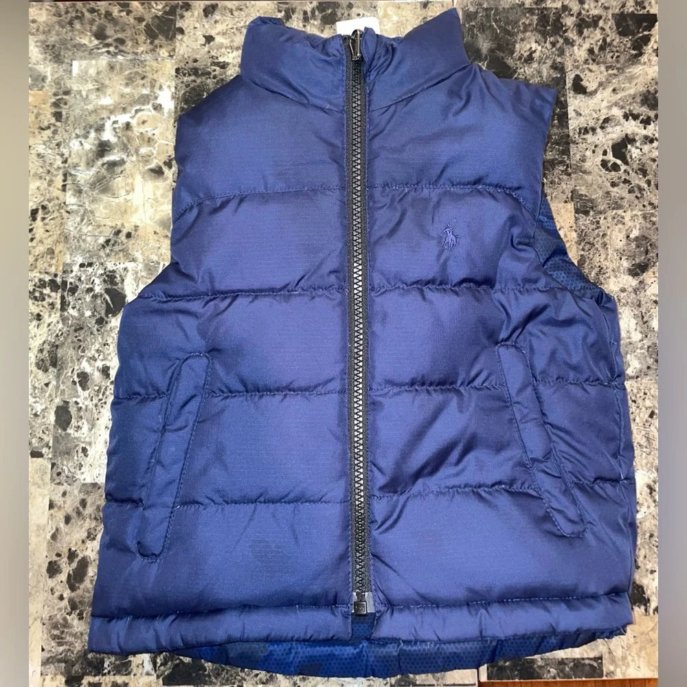 Polo Ralph Lauren Toddler Reversible Vest - Picture 1 of 6